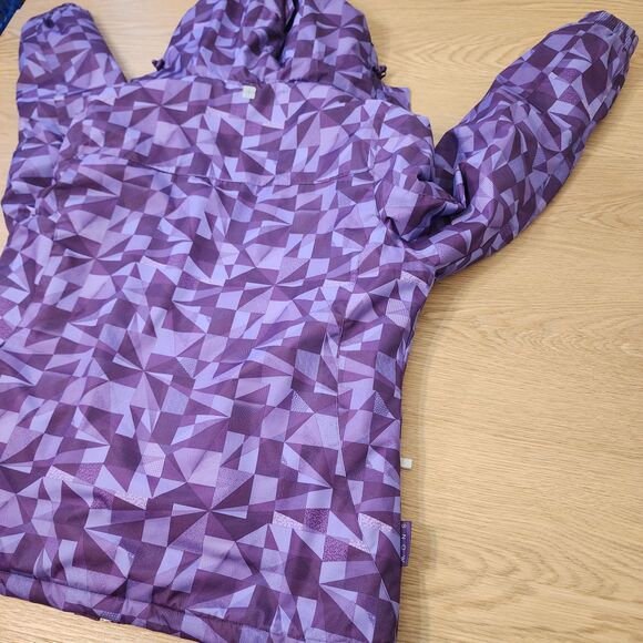 Mountain Warehouse Snow Jacket Womens 14 Winter Ski Coat Geometric Triangle - Picture 13 of 14